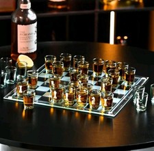 ✅Trinkspiel Fun Schach Glas