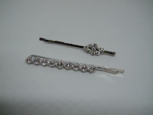 Haarklemmen 2cm strass - 6,2cm,