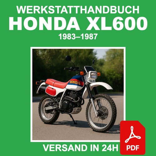 Werkstatthandbuch honda xl600 - honda,