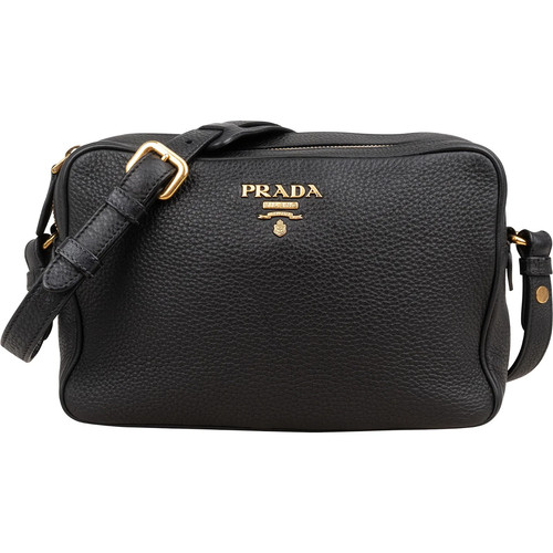 Prada black vitello daino - prada,