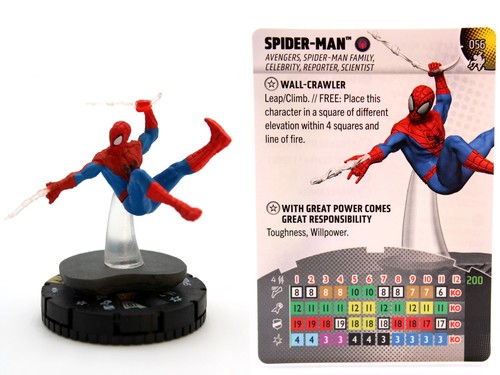 Heroclix 056 spider man - -, spider-man