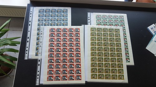 Briefmarken bogensatz - -,
