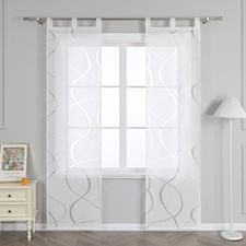 2er Schiebegardine mit