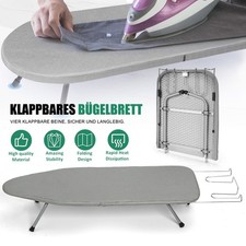 Bügelbrett Bügeltisch Bügelhilfe Dampfbügelbrett Bügelständer Bügelstation Grau