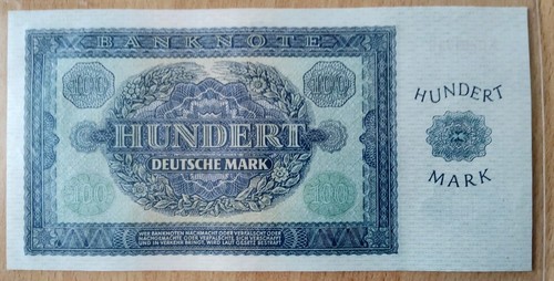Banknote 100 deutsche - 100,