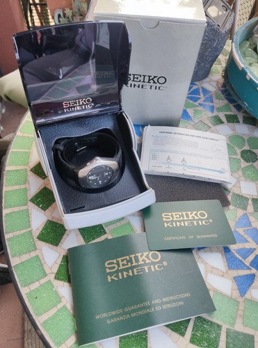 Vintage uhr seiko kinetic - uhr,