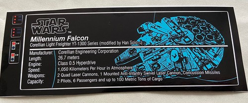 Lego star wars ucs - star, sticker