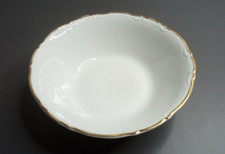 Schüssel D: ca. 22,5 cm Mitterteich breiter Goldrand Relief Form 2000