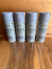 4 x Rust-Oleum kalkhaltige Oberfläche Gartenmöbel Sprühfarbe