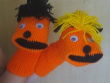Fara und Fu Handpuppen-neu