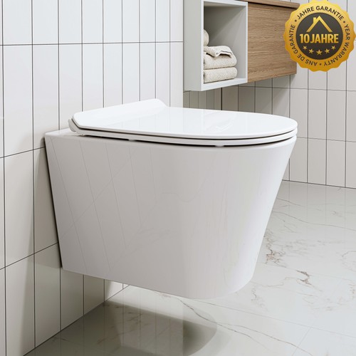 Hänge spülrandlos - wc,