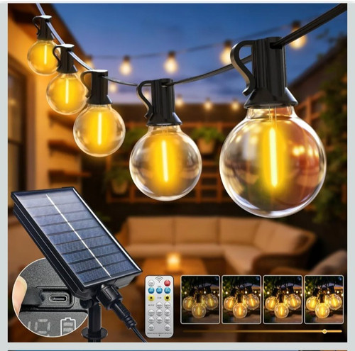 Led g40 lichterkette außen - led,
