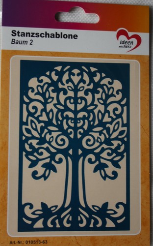 Stanzschablonen baum 2 - stanzschablonen,
