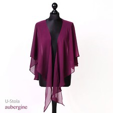 Chiffon stola eigenen stil - u-stola,