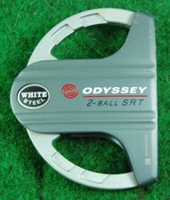 Odyssey White Steel 2 Ball Putter 33 Inch