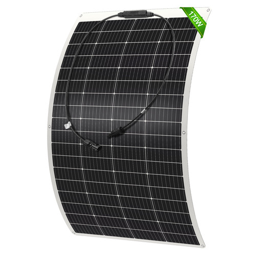 170w flexibel solarmodul - 170w,