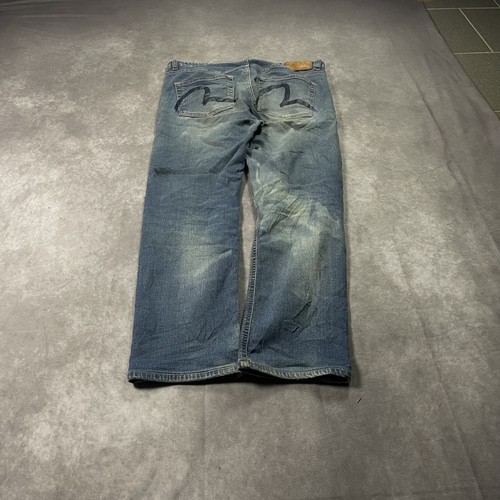 Evisu straight jeans - evisu, w34