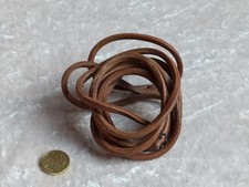 Antriebsriemen Pedalriemen Lederriemen m.Klammer für Nähmaschine,165 cm