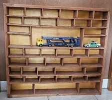 Matchbox Siku Majorette Hot Wheels Sammlerregal Holz Regal Modell Autos LKW etc.