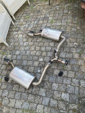 FOX Sportauspuff Duplex Endschalldämpfer inkl. Y-Adapter Ford Cougar 115x85mm