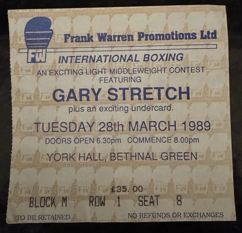Boxticket gary stretch - boxticket,