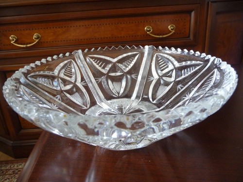 Bohemia kristall vase schale - bohemia,