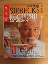 Wolfram Siebeck: Der Feinschmecker - Kochschule für Anfänger - 60 Rezepte