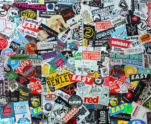 Sticker aufkleber skateboard - sticker,
