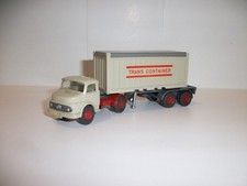 Wiking,MB 1413 Cont.-Sattelzug mit einem 20ft-Open Top TRANS- CONTAINER