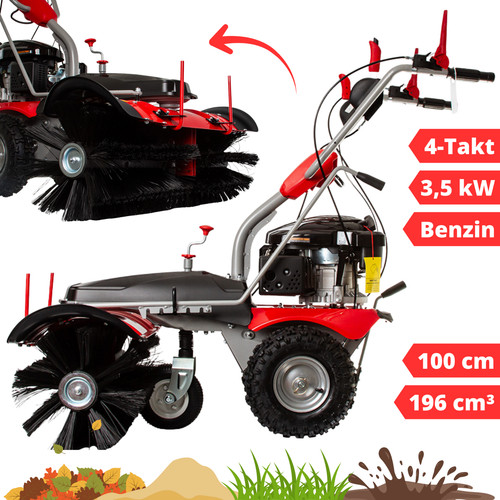 Benzin kehrmaschine kw - benzin, 3,5