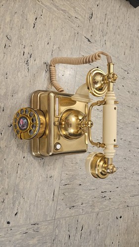 Vintage telefon mit - vintage,