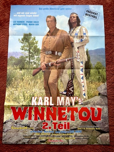 Winnetou teil kinoplakat - winnetou,