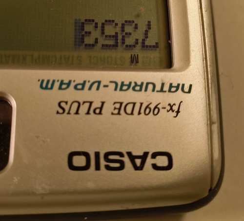 Taschenrechner casio 991 de - 991,