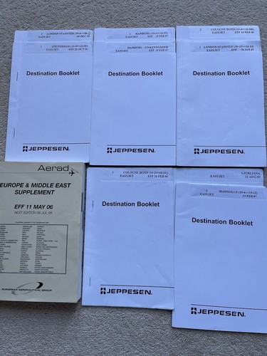 Vintage jeppesen easy jet - jeppesen,