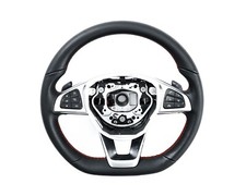 Lenkrad beziehen mit Leder