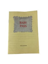 BABY PASS Vintage Heft Milupa