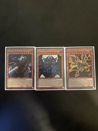 Yugioh götterkarten sammlung - yugioh,