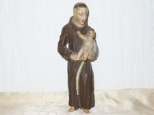 Holzfigur Heiligenfigur " Heiliger Antonius mit Jesuskind" ! wohl um 1780!
