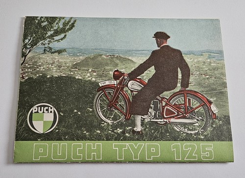 Puch type 125 brochure 1948 - 125,