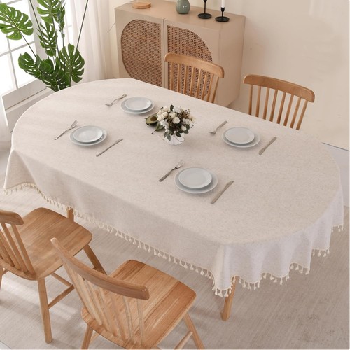 Tischdecke oval 180x140 - , cm