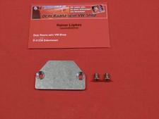 VW Käfer Bus Bulli T1 T2 Verschluss Platte für Choke Weber IDF Vergaser (17-152)