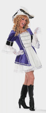 Damenkostüm - Garde, Piratin