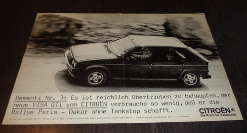 Citroen visa gti reklame - citroen,