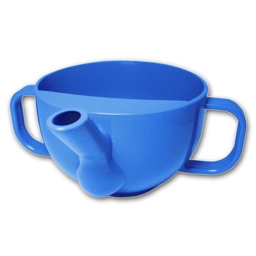 Krankentasse trinkhlfe blau - krankentasse,