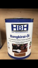 9,98€/L HBH Holz-Öl 2,5L Bangkiraiöl Holzöl Pflegeöl Schutzöl ÖL (2)