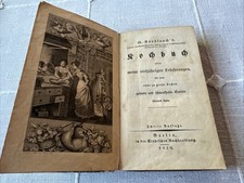Antikes Kochbuch von 1829 –