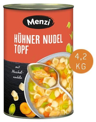 Menzi hühner nudel topf 4200 - hühner,