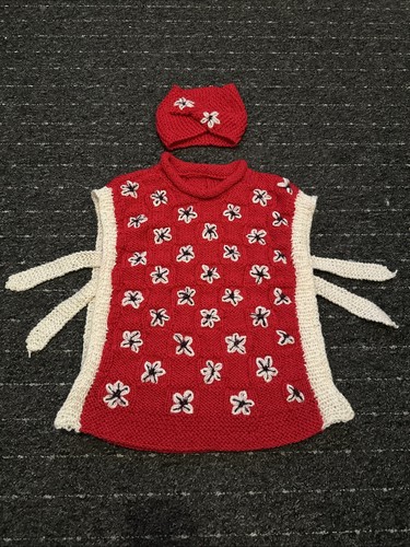 Kinder poncho mit stirnband - kinder,