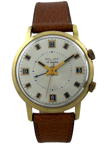 Herrenarmbanduhr poljot alarm - poljot,