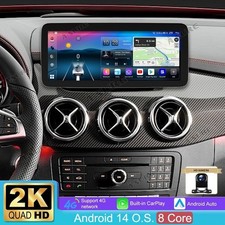 12.3" 4+64G Android 15 Autoradio Navi Kam Für Mercedes Benz B Klasse W246 NTG5.0